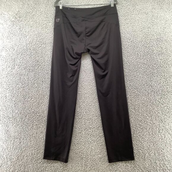 Puma Yoga Pants Womens XXL Black Slim Straight Low Rise Gym Active Workout - Picture 2 of 11